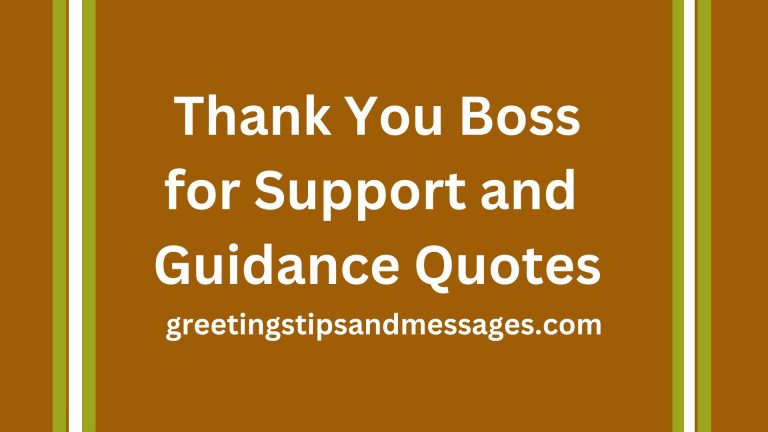 55 Thank You for Your Support and Guidance Quotes to Boss